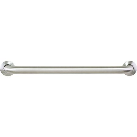 ELEMENTS BY HARDWARE RESOURCES 24" Stainless Steel Conceal Mount Grab Bar - Retail Packaged 2PK GRAB-24-R
